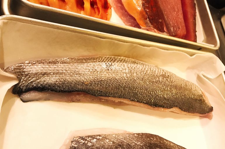 捌いた魚