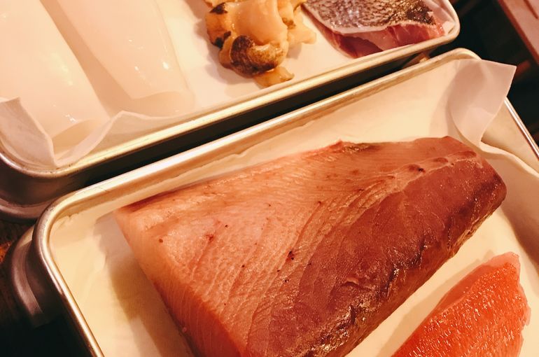 捌いた魚