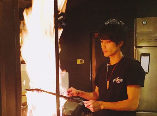 藁焼き